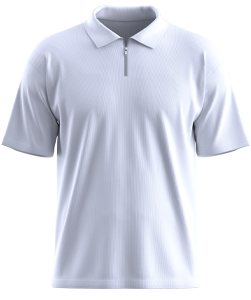 Polo Zip Short Sleeve