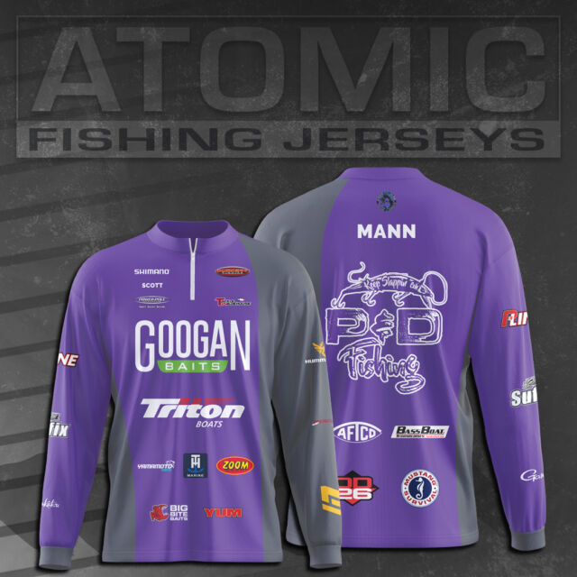 Atomic Fishing Jerseys - Custom Fishing Jerseys
